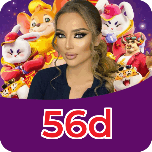 Números do app 56d em material de marketing — ilustração, não auditoria